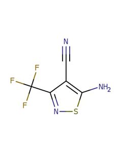 Astatech 5-AMINO-3-(TRIFLUOROMETHYL)ISOTHIAZOLE-4-CARBONITRILE; 1G; Purity 95%; MDL-MFCD20703039
